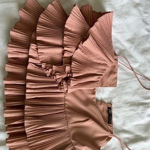 zara pink top